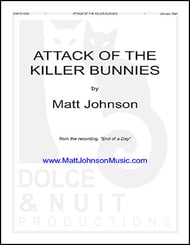 Attack of the Killer Bunnies piano sheet music cover Thumbnail